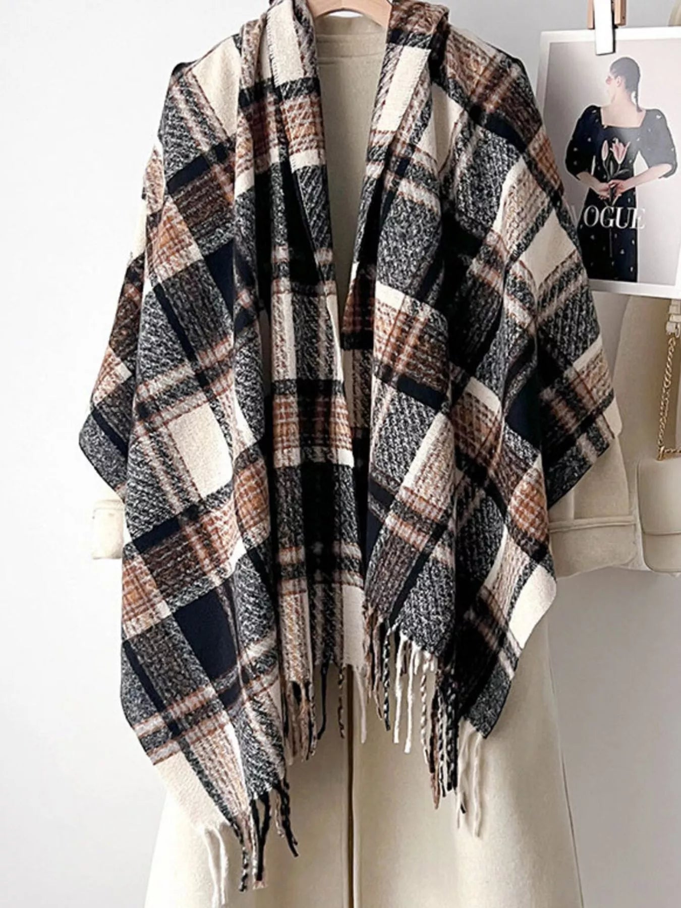 Warm Plaid Winter Scarf (Style 9) - Composure Boutique
