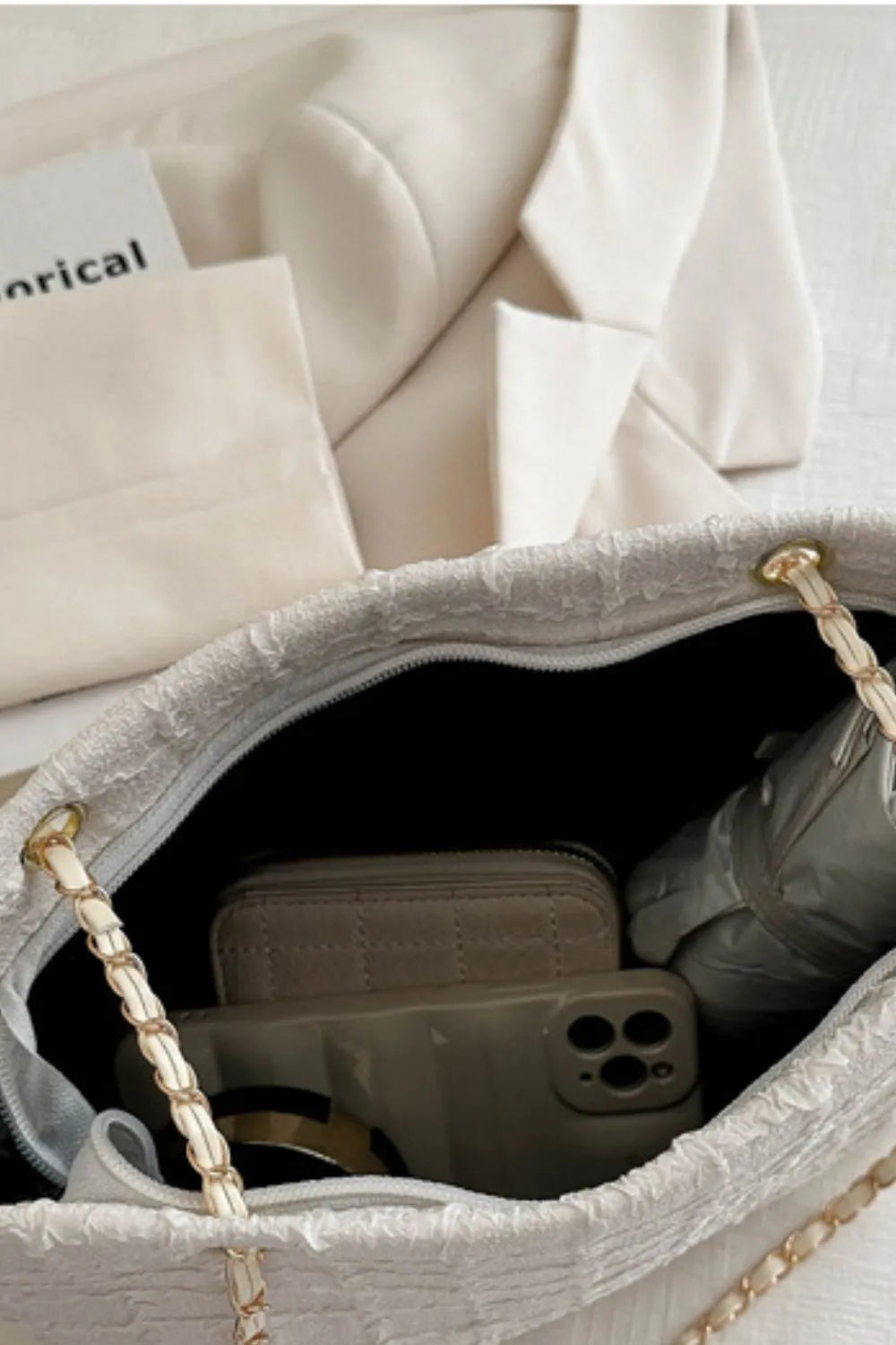 Polyester Texture Bag - Composure Boutique