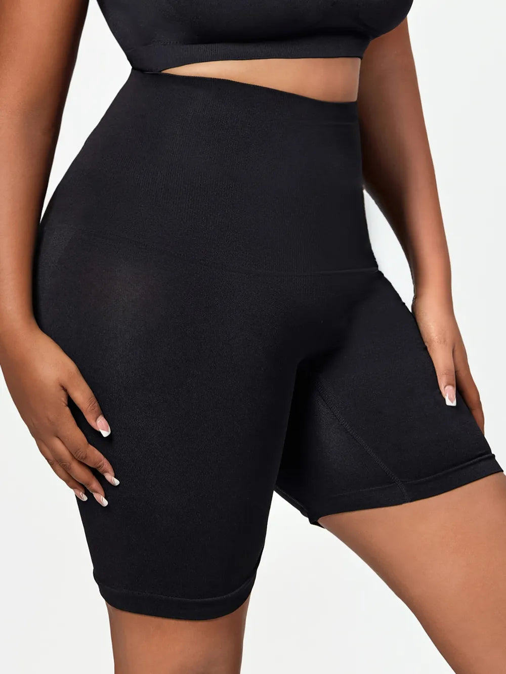 High Waist Shaping Shorts (Plus available) (Style 5) - Composure Boutique
