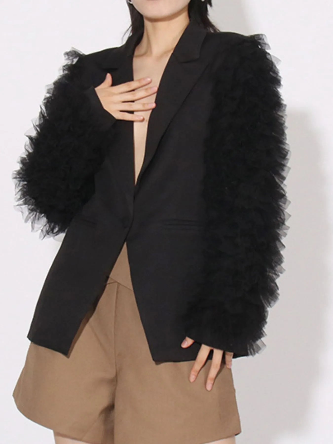 Mesh Blazer - Composure Boutique