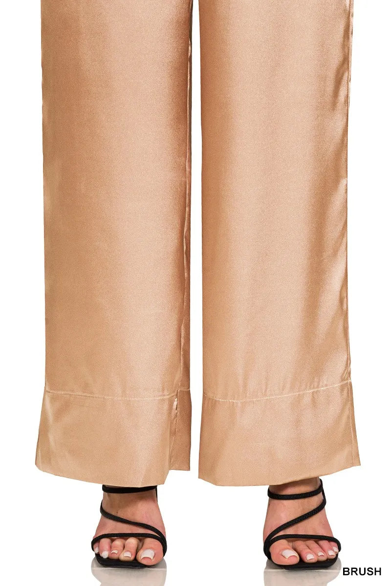 Satin Wide Leg (Style 3) - Composure Boutique