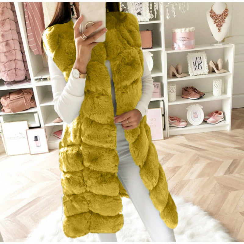 Plus Size Fur Coat