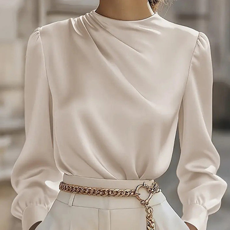 Plus Size Pleated Dress