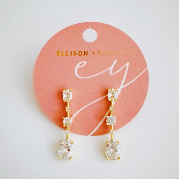 Brilliant Drop Earrings (Style 3) - Composure Boutique